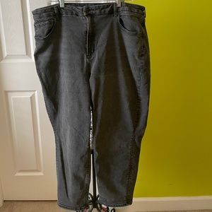 American Eagle Dark Wash Mom Jeans Size 20 Short